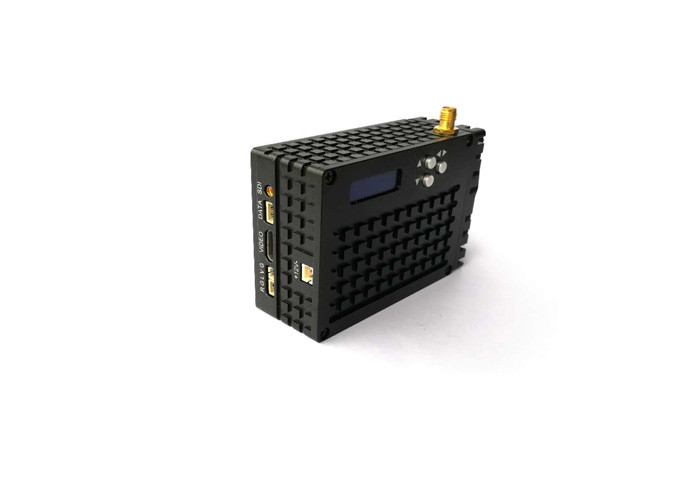 H.264 소형 COFDM 전송기/장거리 무선 영상 전송기 1개 와트